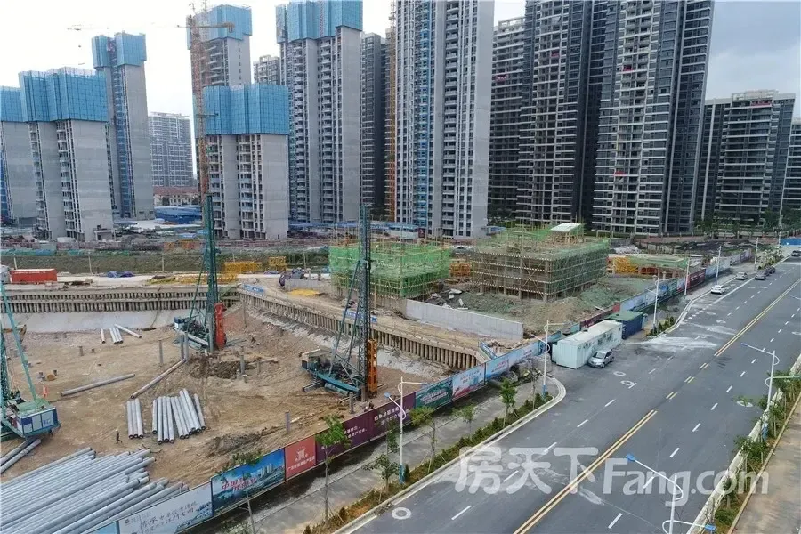 "图"个明白,新会70层地标新的进展,明德路何时才有新面孔?