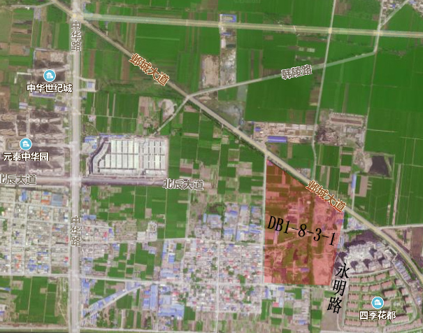 安阳北部新发展 邺城大道旁边一大片住宅用地被规划