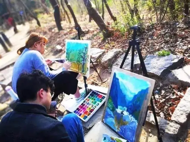 美海阳四月天，看景赏花速来！