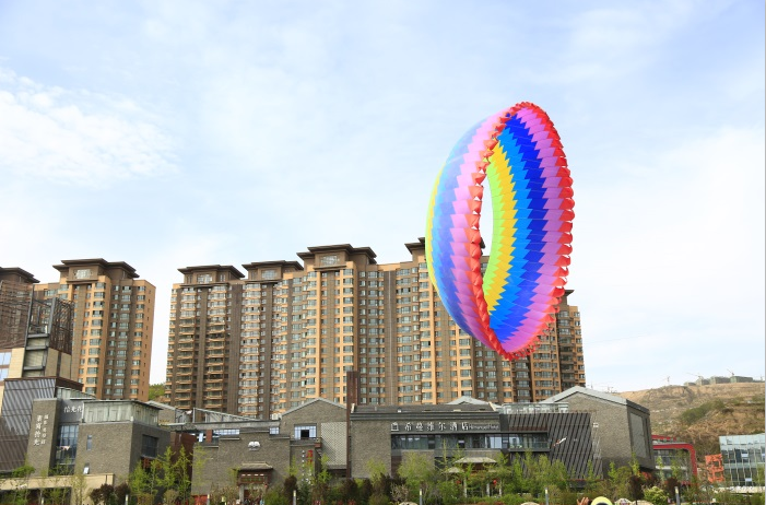 凌空起舞 一“筝”高下 秦州区首届风筝文化节在佳·水岸小镇开幕