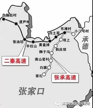 新京秦高速公路规划图图片