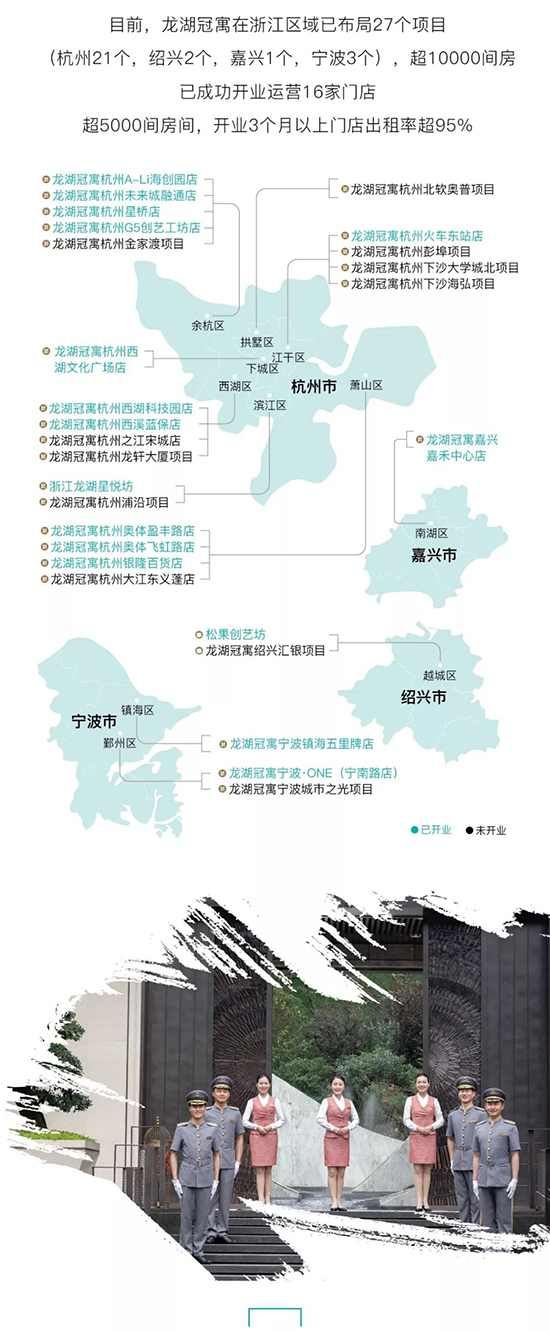 与城市 共龙湖丨浙江区域服务版图（春季版）