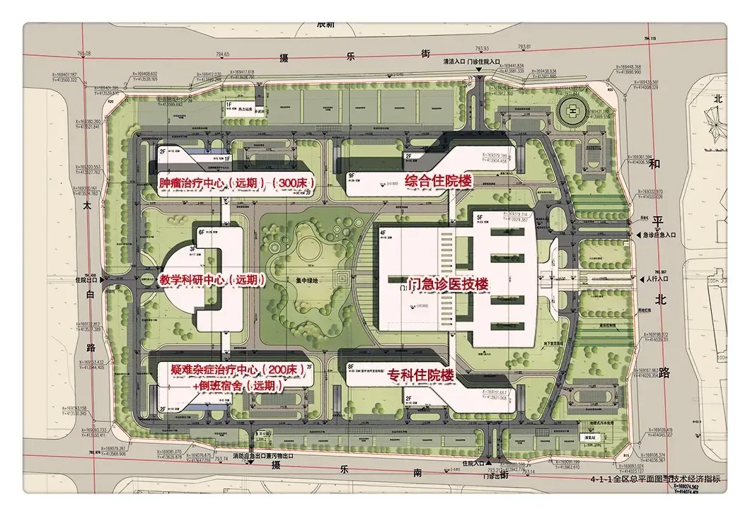 (来源:太原市规划网)省人民医院新院区将采用科技领先设备和专业医疗