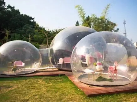 解锁五一打卡地网红泡泡屋巨献沈阳让你high个够