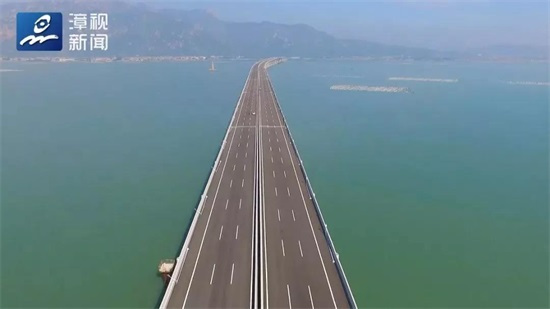 历时三年！漳江湾特大桥及其连接线全线贯通，今天正式通车！