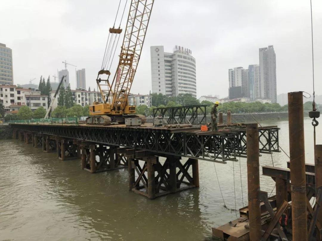 重磅！双桥拆除进入倒计时，钢便桥5月25日正式通行！