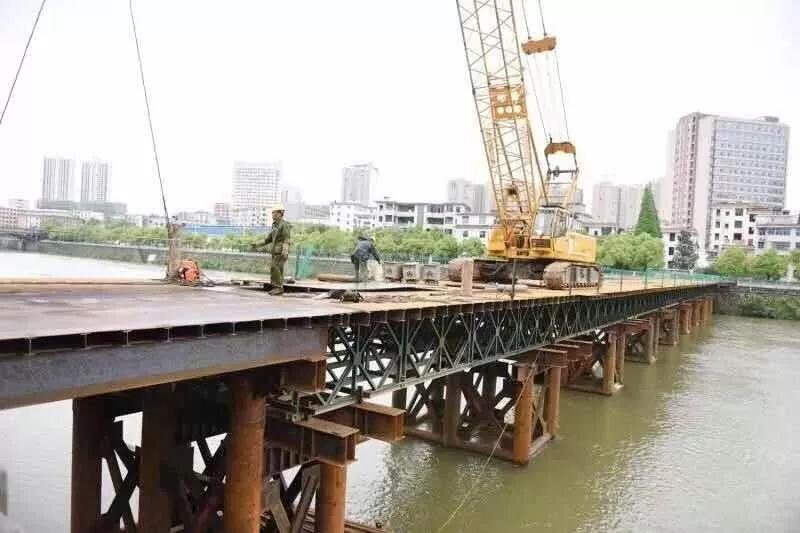 重磅！双桥拆除进入倒计时，钢便桥5月25日正式通行！