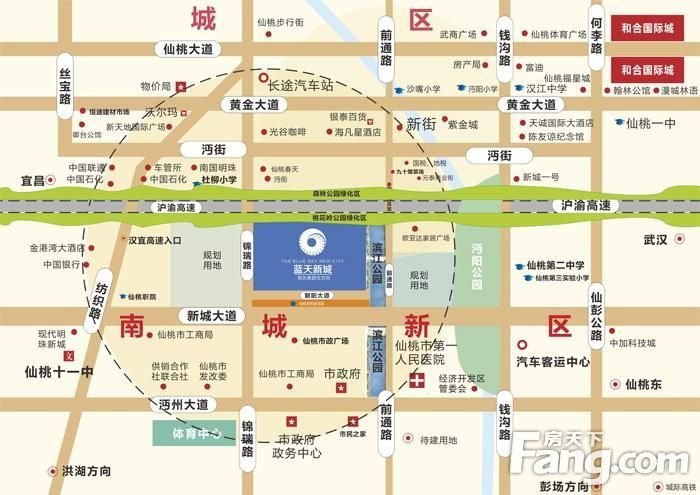 生态宜居｜蓝天新城——繁华都市中的一方净土