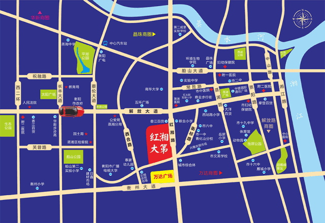 红湘大第丨在市中心生活，是一种什么样的体验？