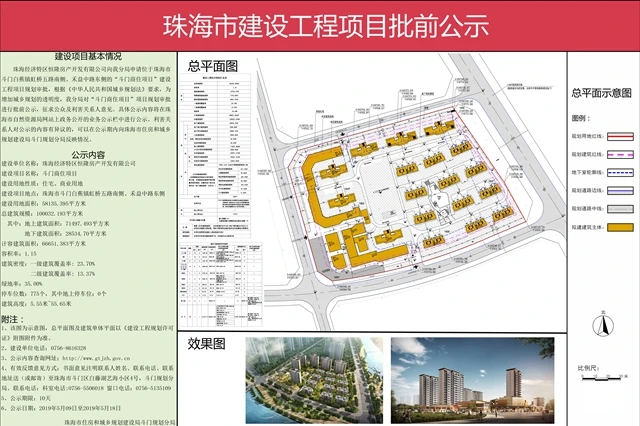 18棟住宅!斗門白蕉再添10萬平商住項目!周邊新房均價1.5萬!