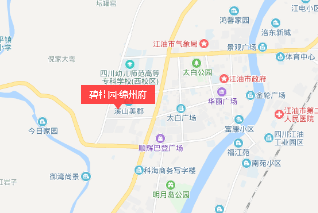 碧桂园·绵州府推建面约99-142㎡三房四房房源！