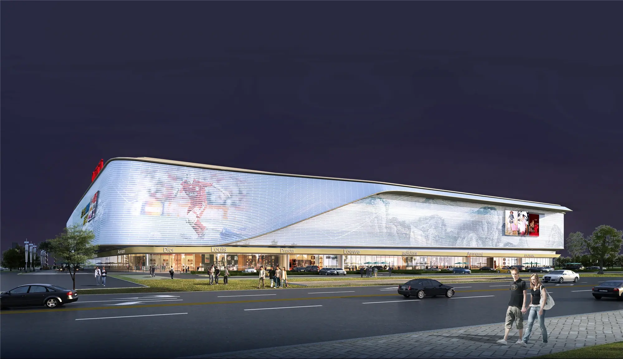 金银湖万达广场规划批示区域商业配套登上一个台阶