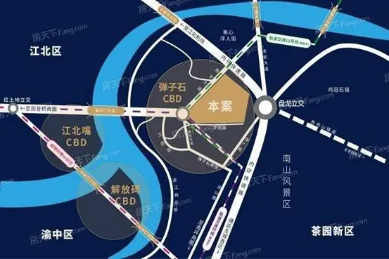 彈子石商圈 雙輕軌 公園!天譽智慧城新推雍江山高層!