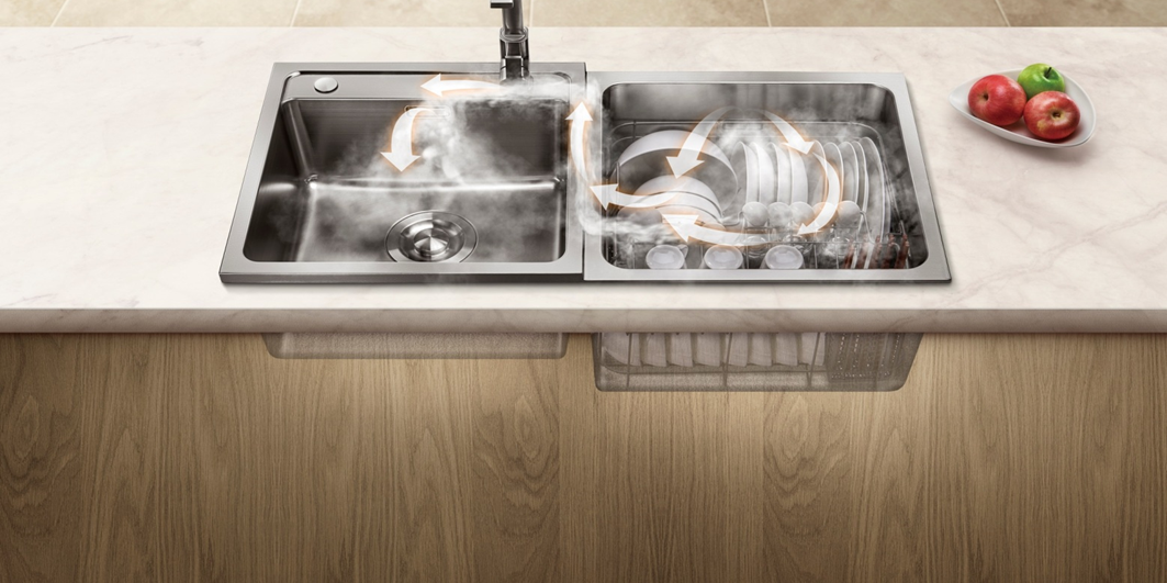 方太全新一代水槽洗碗机Q8/Q5W成都首发 接管厨房更多“洗”事