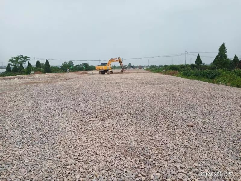 S313（45省道）婺城至兰溪段改建工程婺城段2019年6月份工程播报
