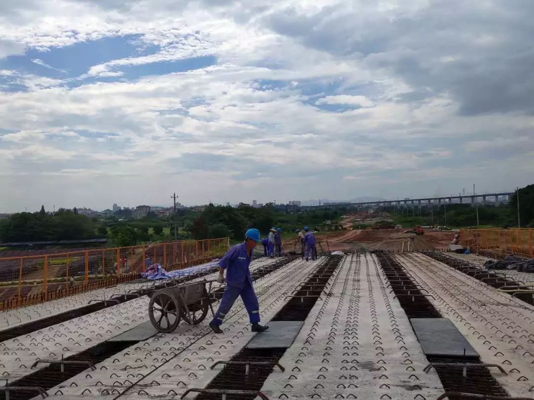 S313（45省道）婺城至兰溪段改建工程婺城段2019年6月份工程播报