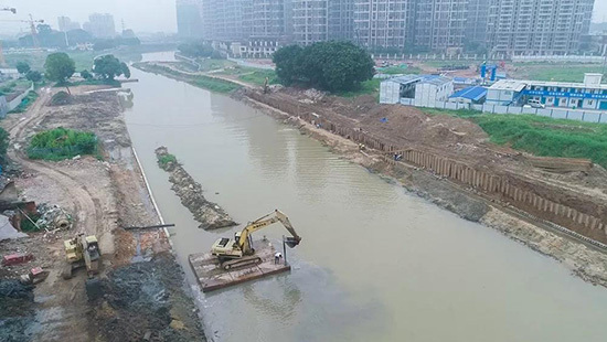 喜讯！九十九湾河道整治这个标段将在本月底完工！周边多楼盘受益！