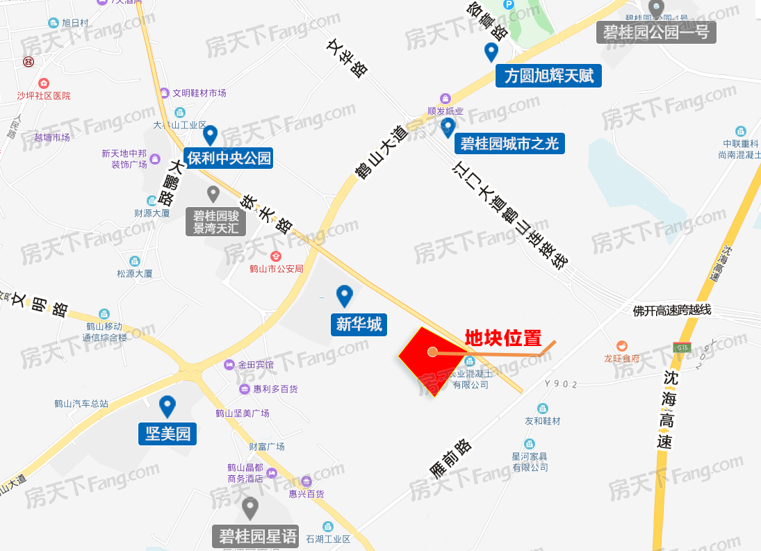【航拍实探】鹤山新城市中心45.6亩商住地深度测评