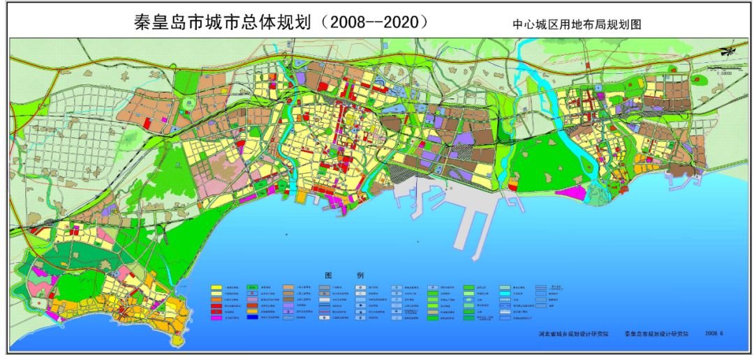 秦皇岛最新规划图详细图片