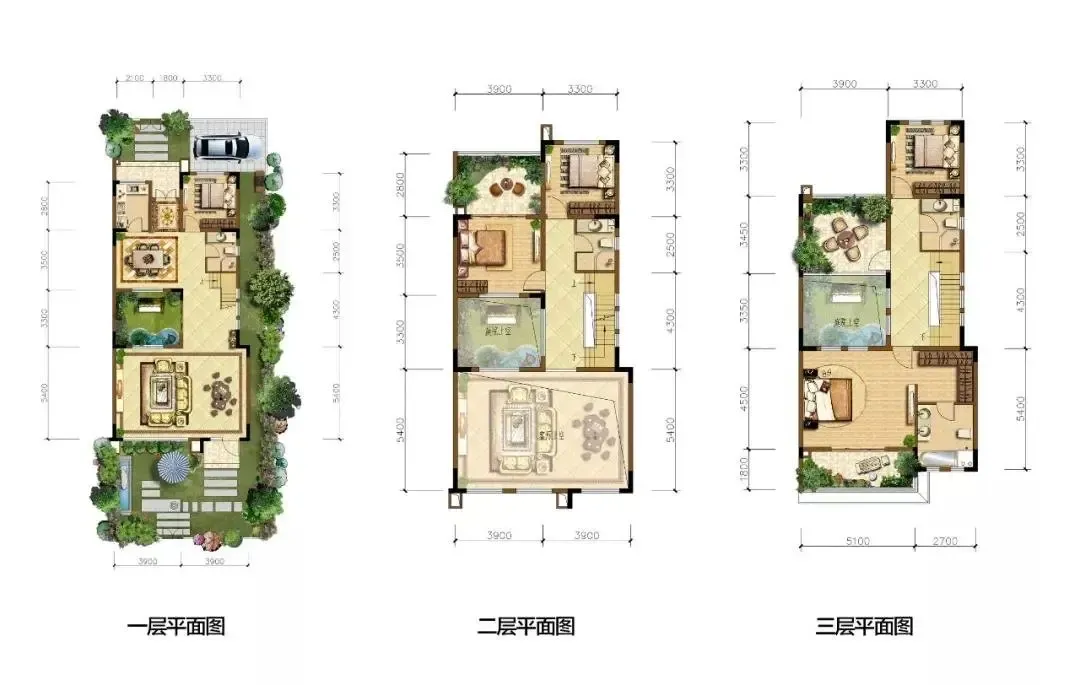 三进联排院墅|墅揽巅峰胜境 大成至味人居
