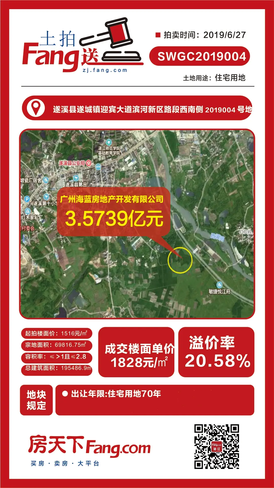 湛江土拍大盘点 | 上半年商住用地表现抢眼吸金超22亿！下半年将会是谁的主场？