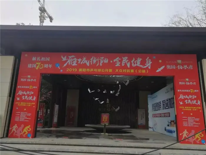 奥园·铂誉府|爱“乒”才会赢-2019年衡阳市乒乓球公开赛场回顾！