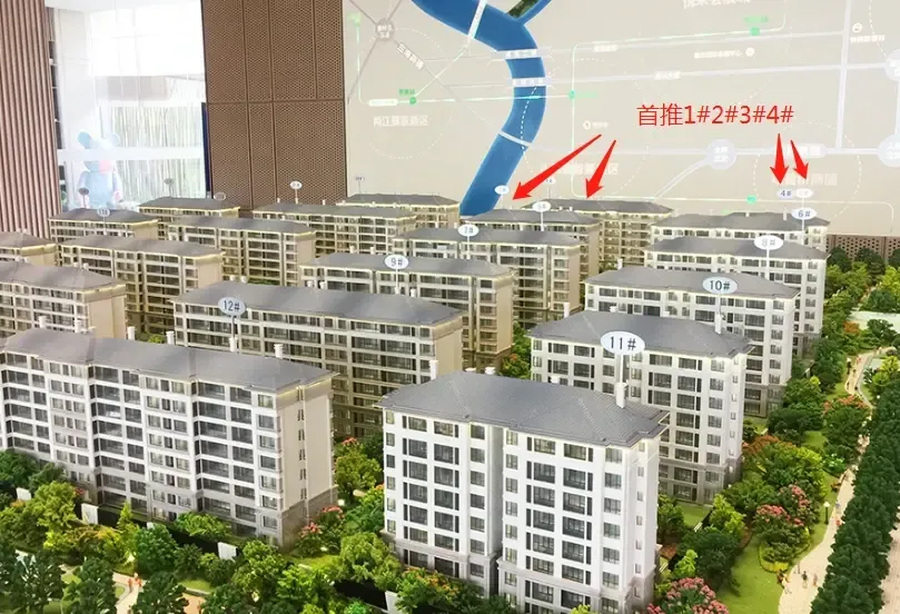 样板间解水土江州锦云纯洋房社区首推建面99128㎡