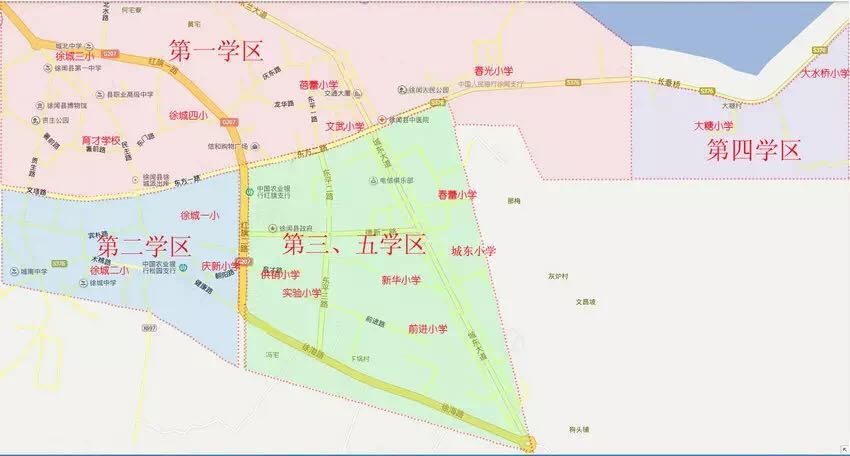 徐闻县2019年城区小学及初中招生工作方案（附学区划分图）