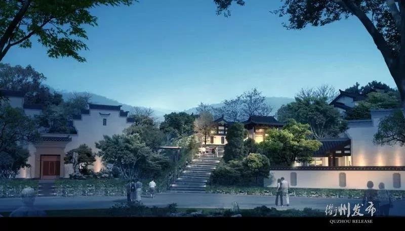 衢州市鹿鸣山文化院街建设工程规划公示 规划总用地面积118626㎡