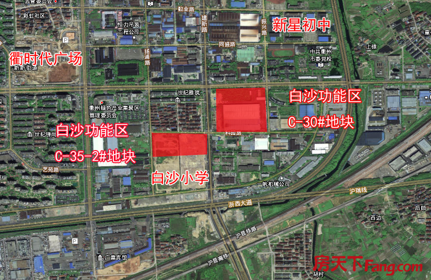 衢州市白沙片区有新住宅地块公示了！用地面积近6万方！