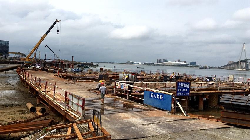 海旗路新建工程正式开始招标 广州湾大道北半段有望年内通车