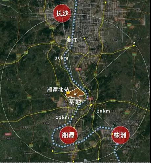 投资130亿，湘潭这里将建五星级酒店、特色商业街、超高层双子楼......