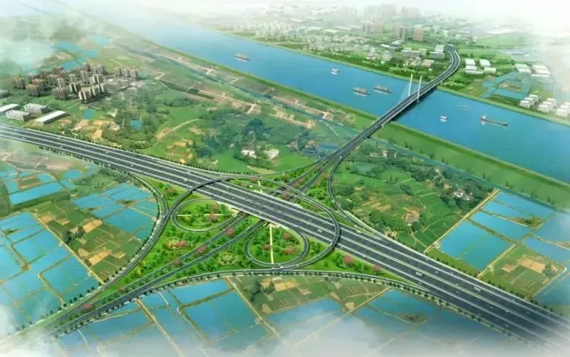 (菊花湾大桥效果图)一座桥的"使命",横跨顺德水道1502米让距离更拉近