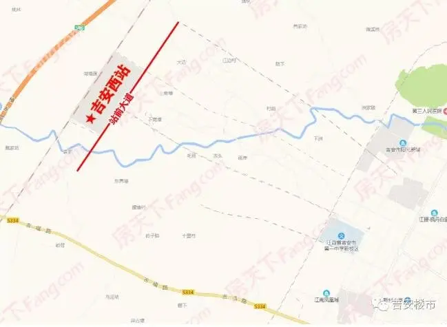 条条大路通西站！吉安高铁站前十四条道路规划通车，今后去高铁站将十分便捷~