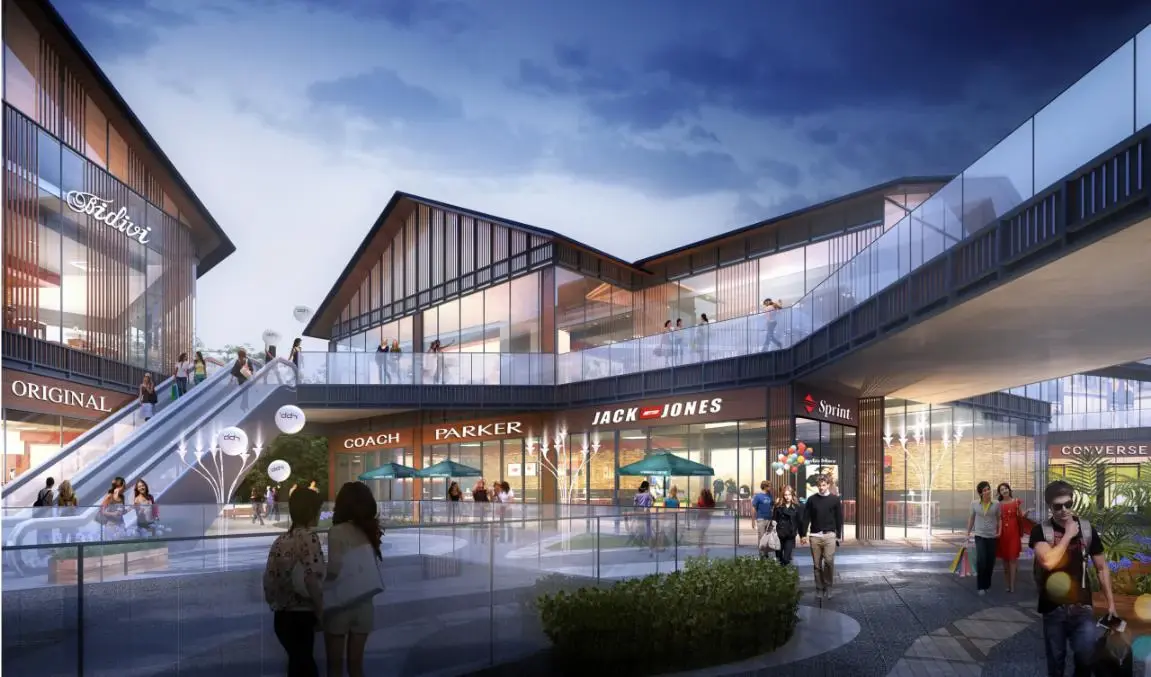 商业休闲街效果图