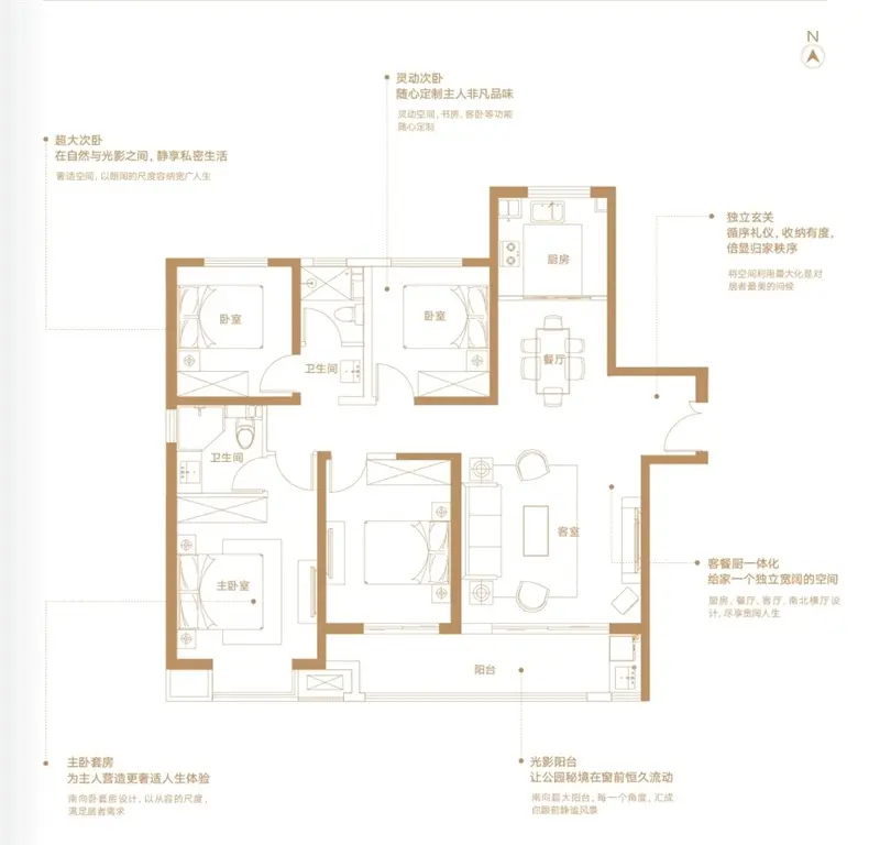 建邦公园15#楼预约中 推125—170平三开间宽景房源