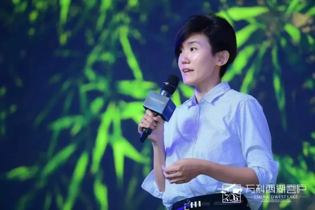 北京万科副董事长胡广元,北京万科营销总监孙然,北京万科