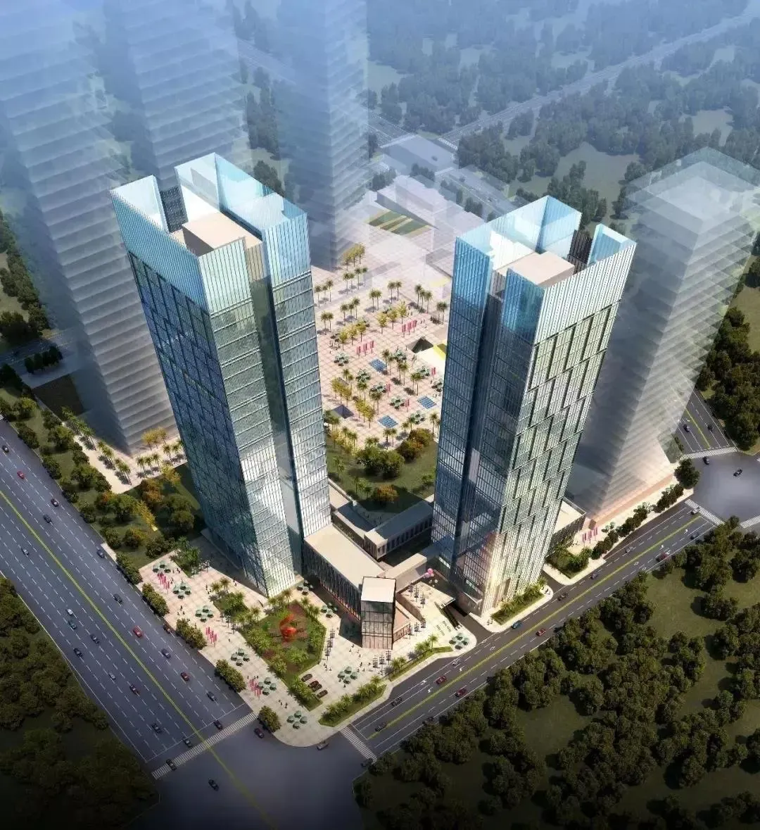 富力中心作为富力进入贵州市场的首个项目,雄踞贵阳主城核心观山湖cbd