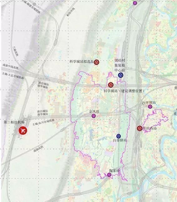 重庆第二机场选址合川图片