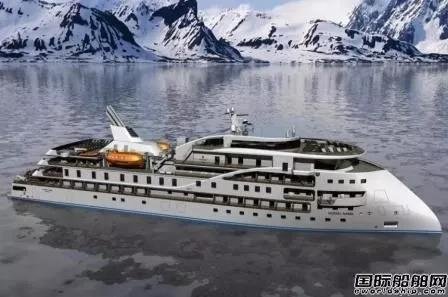 中国首制极地探险邮轮在海门命名交付！将开启12天南极首航之旅