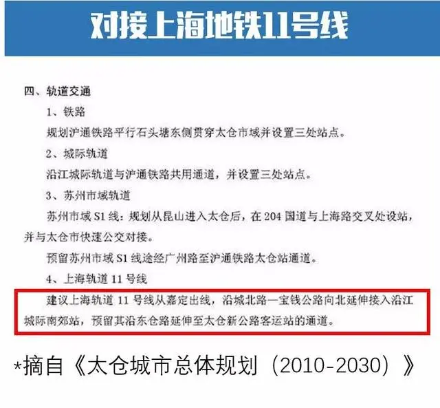 重磅！太仓交通大招连发 区域价值兑现在即