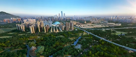 中国摩咫尺繁华 浸染繁花 回归城市的人居理想