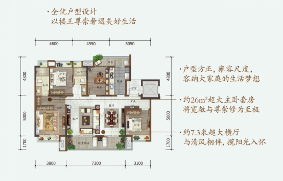 联发君领西城以宽境板式大平层 诠释理想生活的秘诀