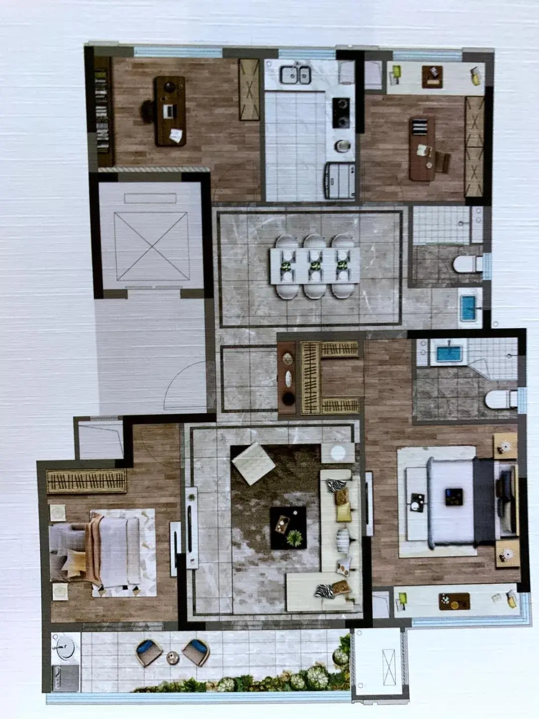 建面約140㎡戶型圖| 建築令城市更璀璨 |—曹娥江濱新生活 —雲熙望府