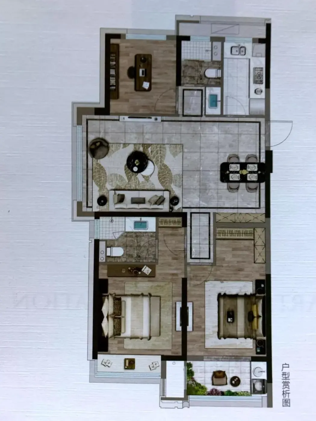 建面约140㎡户型图| 建筑令城市更璀璨 |—曹娥江滨新生活 —云熙望府
