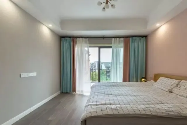 彩马墙面漆三居室现代北欧风