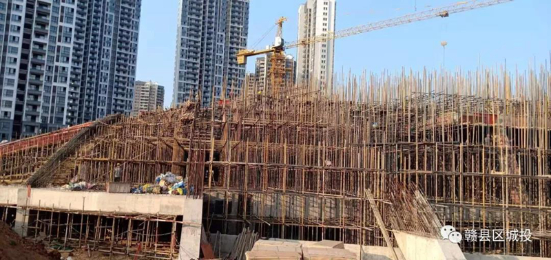 赣县区城投集团公司重点项目建设稳步推进