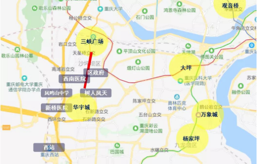 沙坪坝新商业中心呼之欲出 重庆“城市会客厅”正在形成