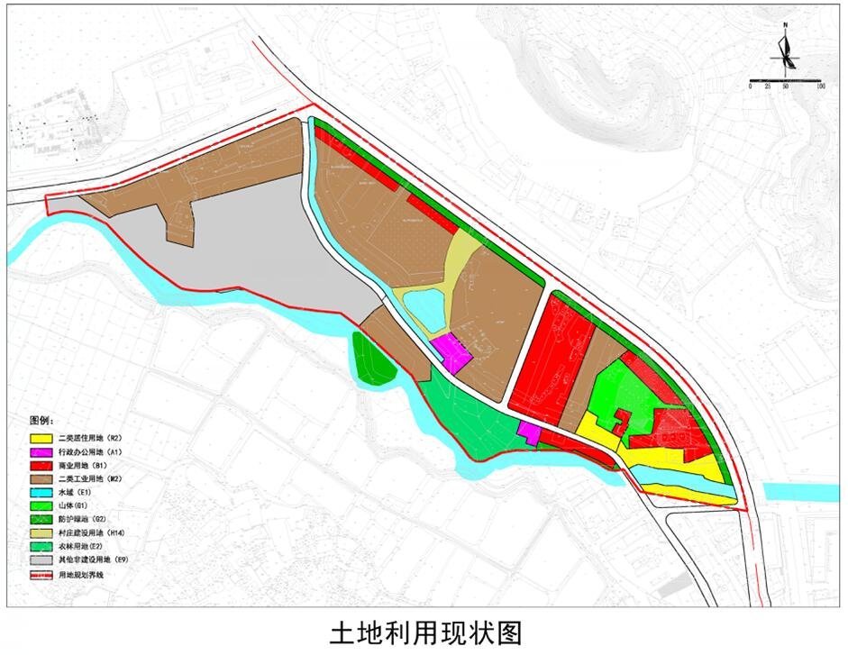 《鹤山市雅瑶镇政府东南侧控制性详细规划公示文件》