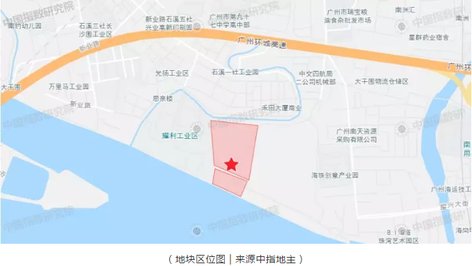 中海51亿斩获广州海珠区66亩商住地